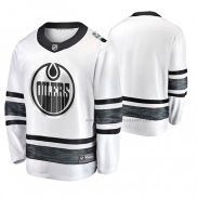 Maillot Hockey 2019 All Star Edmonton Oilers Blanc