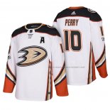 Maillot Hockey Anaheim Ducks Corey Perry 2018 New Season Team Road Blanc