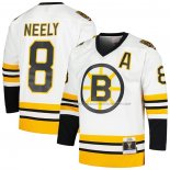 Maillot Hockey Boston Bruins Cam Neely Mitchell & Ness 1993-94 Blue Line Blanc