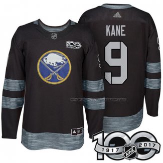 Maillot Hockey Buffalo Sabres Evander Kane 1917-2017 100th Anniversaire Noir