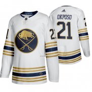 Maillot Hockey Buffalo Sabres Kyle Okposo Tercera Blanc