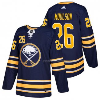 Maillot Hockey Buffalo Sabres Matt Moulson Domicile Authentique 2018 Bleu