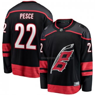 Maillot Hockey Carolina Hurricanes Brett Pesce Domicile Breakaway Noir