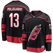 Maillot Hockey Carolina Hurricanes Jesse Puljujarvi Domicile Breakaway Noir