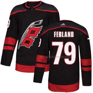 Maillot Hockey Carolina Hurricanes Michael Ferland Authentique Alterner Noir