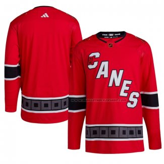 Maillot Hockey Carolina Hurricanes Reverse Retro Authentique Blank Rouge