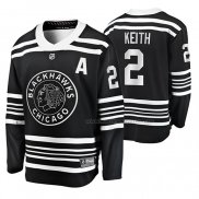 Maillot Hockey Chicago Blackhawks Duncan Keith Premier Alterner Noir