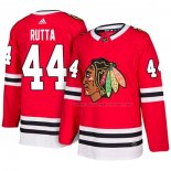 Maillot Hockey Chicago Blackhawks Jan Rutta Domicile Rouge