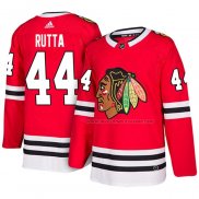 Maillot Hockey Chicago Blackhawks Jan Rutta Domicile Rouge