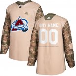 Maillot Hockey Colorado Avalanche Personnalise Authentique 2017 Veterans Day Camouflage