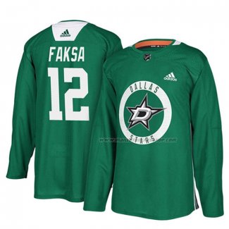 Maillot Hockey Dallas Stars Radek Faksa New Season Practice Vert