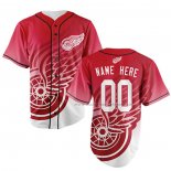 Maillot Hockey Detroit Red Wings Personnalise Rouge