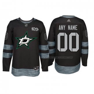 Maillot Hockey Enfant Dallas Stars Personnalise Noir