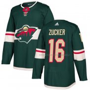 Maillot Hockey Enfant Minnesota Wild Jason Zucker Domicile Authentique Vert