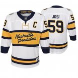 Maillot Hockey Enfant Nashville Predators Roman Josi Replica Joueur 2020 Winter Classic Blanc