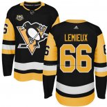 Maillot Hockey Enfant Pittsburgh Penguins Mario Lemieux 50 Anniversary Domicile Premier Noir