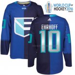 Maillot Hockey Europa Christian Ehrhoff Premier 2016 World Cup Bleu