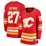 Maillot Hockey Femme Calgary Flames Nick Ritchie Domicile Breakaway Rouge