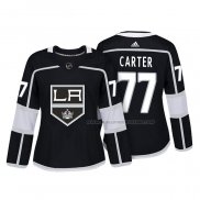 Maillot Hockey Femme Los Angeles Kings Jeff Carter Authentique Joueur Noir