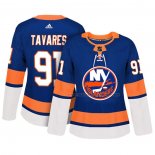 Maillot Hockey Femme New York Islanders John Tavares Authentique Joueur Bleu