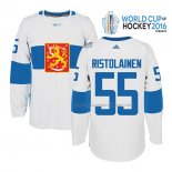 Maillot Hockey Finlandia Rasmus Ristolainen Premier 2016 World Cup Blanc