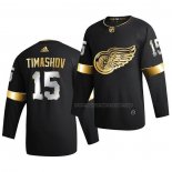 Maillot Hockey Golden Edition Detroit Red Wings Dmytro Timashov Limited Authentique 2020-21 Noir