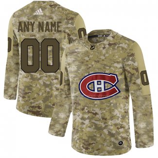 Maillot Hockey Montreal Canadiens Personnalise 2019 Camouflage