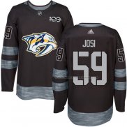 Maillot Hockey Nashville Predators Roman Josi 1917-2017 100th Anniversaire Noir