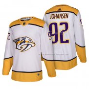 Maillot Hockey Nashville Predators Ryan Johansen Authentique Exterieur 2018 Blanc