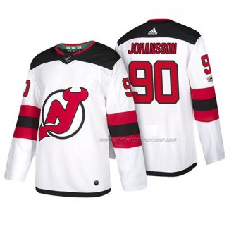 Maillot Hockey New Jersey Devils Marcus Johansson 2018 Blanc