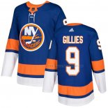 Maillot Hockey New York Islanders Clark Gillies Domicile Authentique Bleu