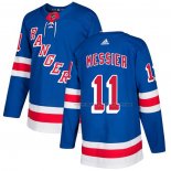 Maillot Hockey New York Rangers Mark Messier Domicile Authentique Bleu