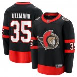 Maillot Hockey Ottawa Senators Linus Ullmark Domicile Premier Breakaway Noir
