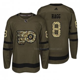 Maillot Hockey Philadelphia Flyers Robert Hagg Salute To Service Vert Militar