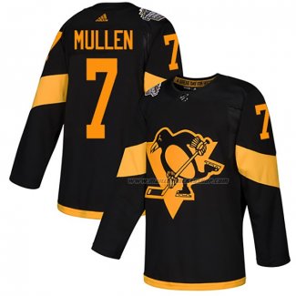 Maillot Hockey Pittsburgh Penguins Joe Mullen Authentique 2019 Stadium Series Noir