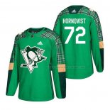 Maillot Hockey Pittsburgh Penguins Patric Hornqvist 2018 Dia de San Patricio Vert