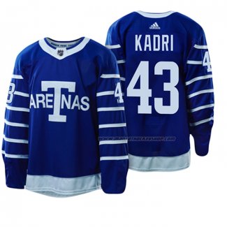 Maillot Hockey Toronto Maple Leafs Nazem Kadri 1918 Arenas Throwback Bleu