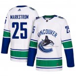 Maillot Hockey Vancouver Canucks Jacob Markstrom Exterieur Blanc