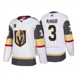 Maillot Hockey Vegas Golden Knights Brayden Mcnabb Vegas Centennial 2017-2018 Blanc
