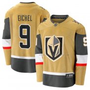 Maillot Hockey Vegas Golden Knights Jack Eichel Domicile Breakaway Or