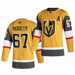 Maillot Hockey Vegas Oren Knights Max Pacioretty Alterner Authentique Or