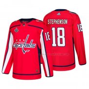 Maillot Hockey Washington Capitals Chandler Stephenson Bound Patch Stanley Cup Final Rouge