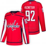 Maillot Hockey Washington Capitals Evgeny Kuznetsov Authentique Domicile 2018 Rouge