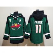 Veste a Capuche Minnesota Wild Zach Parise Vert