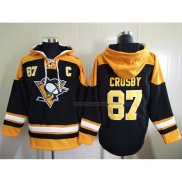 Veste a Capuche Pittsburgh Penguins Sidney Crosby Noir