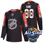 Maillot Hockey 2018 All Star Chicago Blackhawks Patrick Kane Authentique Noir