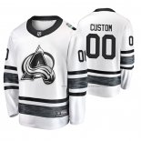Maillot Hockey 2019 All Star Colorado Avalanche Personnalise Blanc