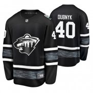 Maillot Hockey 2019 All Star Minnesota Wild Devan Dubnyk Noir