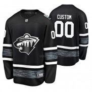 Maillot Hockey 2019 All Star Minnesota Wild Personnalise Noir