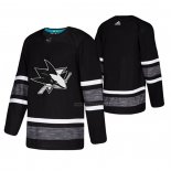 Maillot Hockey 2019 All Star San Jose Sharks Blank Noir